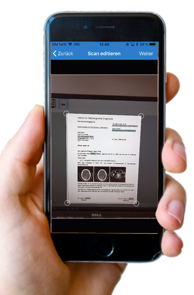Ein Bild, das Gerät, Text, tragbares Kommunikationsgerät, mobiles Gerät enthält. Automatisch generierte Beschreibung